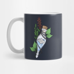 Luck in a Bottle - Blue Mug